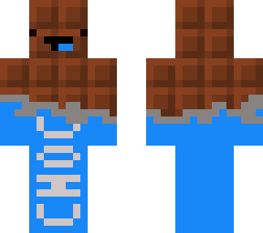 blue derp chocolate man