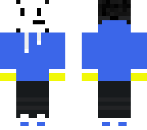 blue hoodie with mask