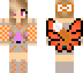 butterfly fox girl