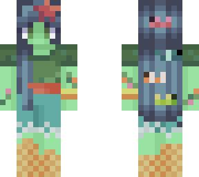 colourful ocean green skin