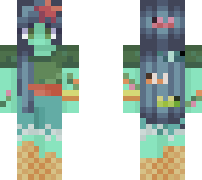 colourful ocean teal skin