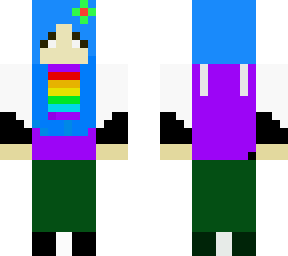 flower girl mc skin  ( pride themed )