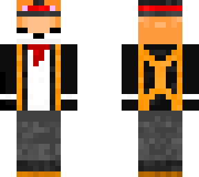fox boi with a hat