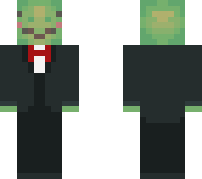 frog in suit