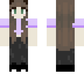 Girl With Green Hair | Minecraft Skins