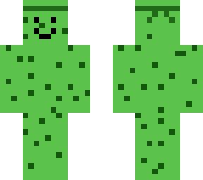 green happy blob