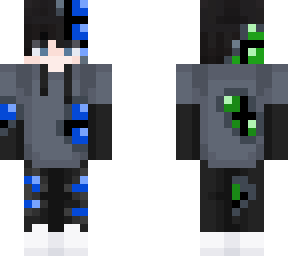 half rubik's cube half man