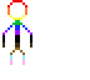 lgbtqai+ stickman