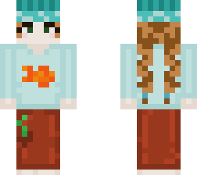 maia as a minecraft character