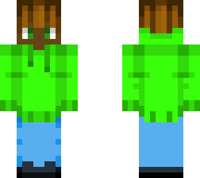 me in a green hoodie (fixed fixed)