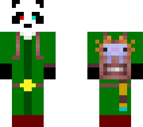 mojang's adventurer panda