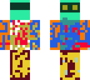 multi color boy artist