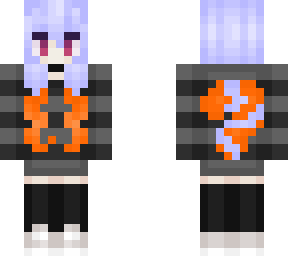 ombre cat girl
