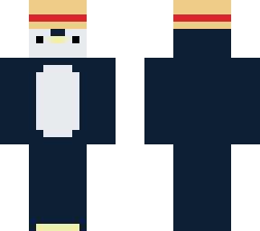 penguin but with hat