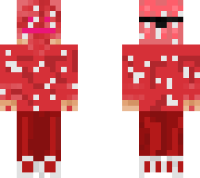 pink face masked mushrommi 1 string)