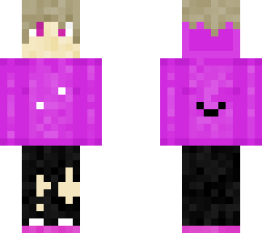 purple hoodie