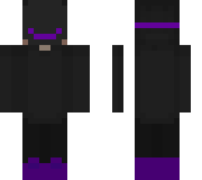 purple masked boy
