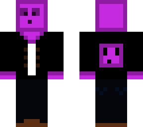 purple slime (w/ tuxedo)
