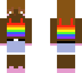 rainbow girl!