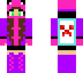 skin de mujer gaymer