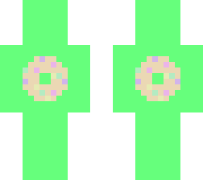 sweet donuts with lime background