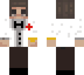 white tuxedo man