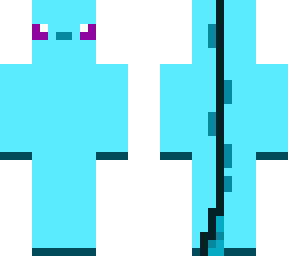 a cute cyan axotl