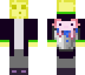 axololt yellow slime fan