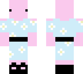 axolotl in a flower dress
