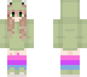 bi frog girl