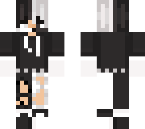 black and white duo skin male