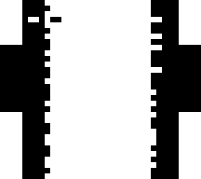 black and white thing