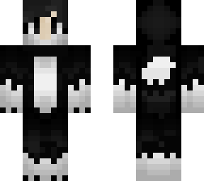 black husky onesie