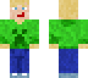 blond guy in creeper hoodie