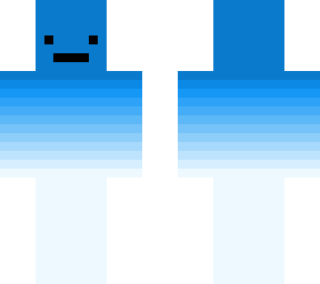 blue man