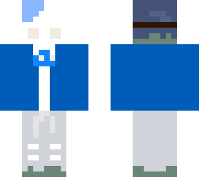 blue mask
