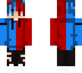 demon boy (blue red)