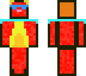 flamecat with cyan stuff