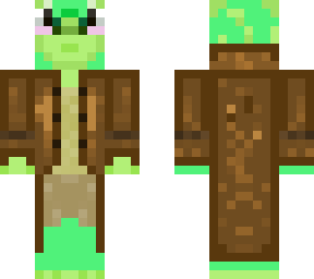 frog in a trench coat