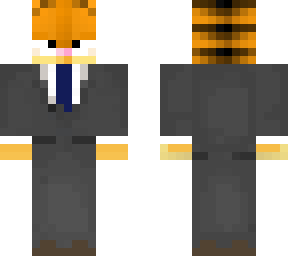 garfield in suit