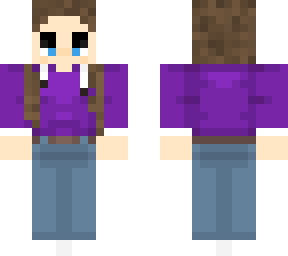 girl with sweat shirt and long hair