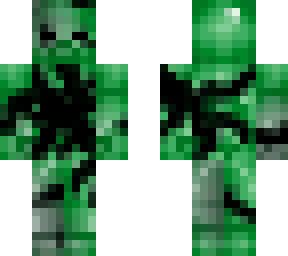 infected green steve