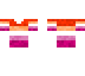 l e s b i a n 5-stripe flag pride shirt (please give me credit)