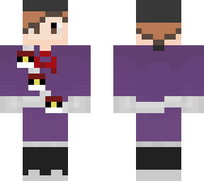 male grunt w/ purple suit and pokeballs