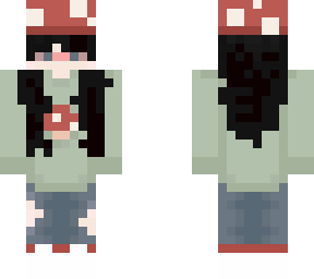 mushroom girl