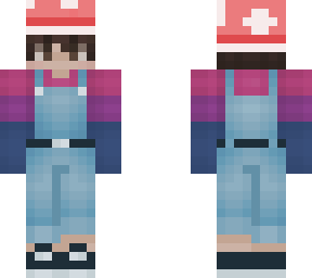 mushroom hat! (bis*xual inspired)