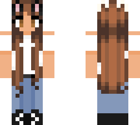 my dog kiki as a minecraft skin