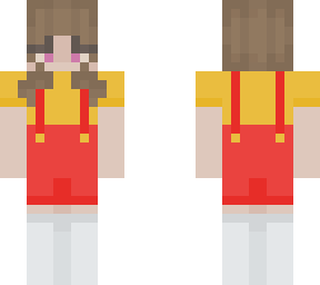 my first skin but its nikki from camp camp lol