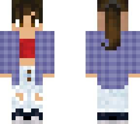open flannel