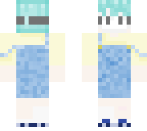 overalls with mask